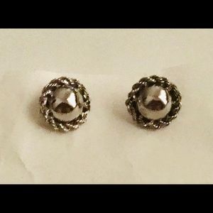 Sterling Silver Handmade Pierced Earrings
